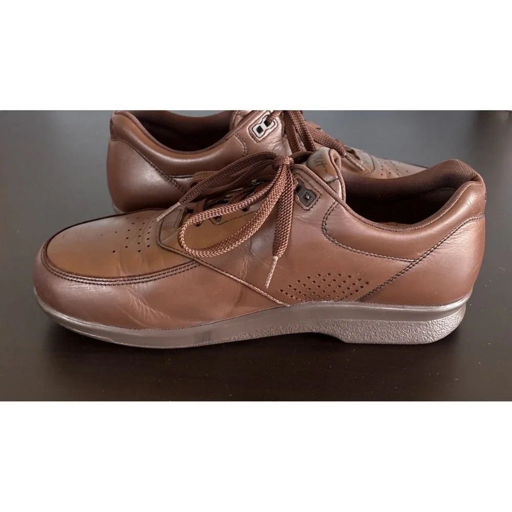SAS Time Out Shoes Mens Size 13 Brown Leather Walking Tripad Comfort Sneakers